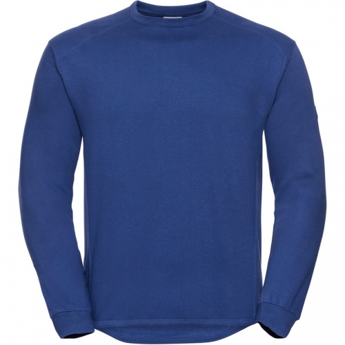 Russell 013M Spotshield Heavy-Duty 80% Combed Ringspun Cotton 20% Polyester Crew Neck Sweatshirt 300gsm
